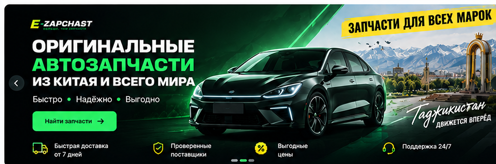 Оригинальные автозапчасти из Китая и всего мира
